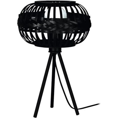 Eglo Lámpara de mesa Towcester, iluminación de noche boho, trípode de metal Eglo Lámpara de mesa Towcester, iluminación de noche boho, trípode de metal