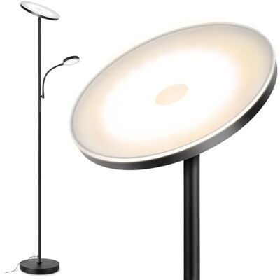 WONDERLAMP - Niela - 30W+6W - CCT Dim - Lámpara de pie WONDERLAMP - Niela - 30W+6W - CCT Dim - Lámpara de pie