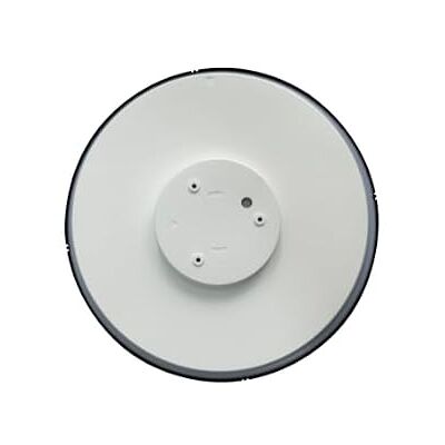 SILVER ELECTRONICS Plafón LED superficie HYDRA redondo Ø410mm 36W 3600lm 3CCT + marco negro SILVER ELECTRONICS Plafón LED superficie HYDRA redondo Ø410mm 36W 3600lm 3CCT + marco negro