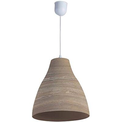 LUSSIOL Calculta pm, suspensión bambú, 60 W, natural, Ø 30 x 33 cm LUSSIOL Calculta pm, suspensión bambú, 60 W, natural, Ø 30 x 33 cm