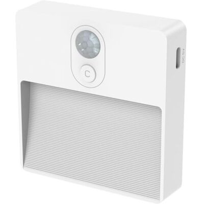 Ansmann luz nocturna con sensor de movimiento e imán de fijación, 4 niveles de luz blanca cálida, rosa, verde, azul, recargable por cable USB C, luz nocturna para niños y bebés Ansmann luz nocturna con sensor de movimiento e imán de fijación, 4 niveles de luz blanca cálida, rosa, verde, azul, recargable por cable USB C, luz nocturna para niños y bebés