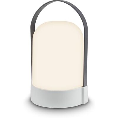 Briloner Lampara de mesa sin cable, regulable en niveles, ip44, cable usb-c, brillo regulable, LED recargable, lampara mesita noche, 14.5 x 13.5 x 24 cm, gris claro antracita Briloner Lampara de mesa sin cable, regulable en niveles, ip44, cable usb-c, brillo regulable, LED recargable, lampara mesita noche, 14.5 x 13.5 x 24 cm, gris claro antracita