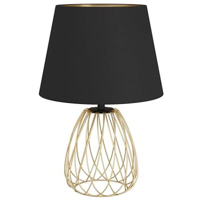 Eglo lámpara de mesa Jazminia, lámpara de noche estilo retro Eglo lámpara de mesa Jazminia, lámpara de noche estilo retro