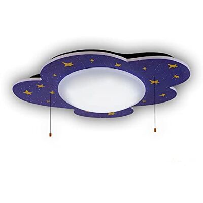 Niermann Standby A + +, HCL plafón Cielo estrellado, madera, 22 Watts, Multi Color, 74 x 57 x 10 cm Niermann Standby A + +, HCL plafón Cielo estrellado, madera, 22 Watts, Multi Color, 74 x 57 x 10 cm