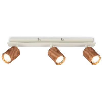 Briloner Foco interior techo orientable, casquillo GU10, max 9 W, plafon, focos techo, lampara de cocina, lamparas salon, lamparas de dormitorio, cocina, 45 cm, Gris cálido coffee Briloner Foco interior techo orientable, casquillo GU10, max 9 W, plafon, focos techo, lampara de cocina, lamparas salon, lamparas de dormitorio, cocina, 45 cm, Gris cálido coffee