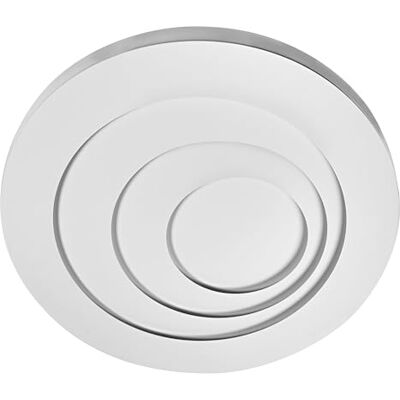 OSRAM Plafón ORBIS SPIRAL ROUND 685mm, blanco, 63W, 5000lm, color de luz blanco cálido, distribución eficaz de la luz indirecta, larga duración, módulo LED, redondo, IP20, 3000K. OSRAM Plafón ORBIS SPIRAL ROUND 685mm, blanco, 63W, 5000lm, color de luz blanco cálido, distribución eficaz de la luz indirecta, larga duración, módulo LED, redondo, IP20, 3000K.