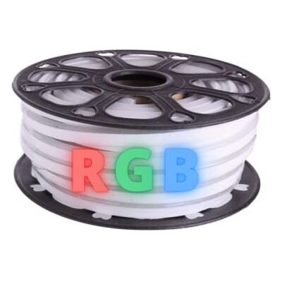 Jandei Neón Tira Led Flexible 25 Metros, RGB 12V DC 8 x 16mm, corte 5cm, 112 Led/m SMD5050, Decoración, Formas, Rótulo, Cartel Led… Jandei Neón Tira Led Flexible 25 Metros, RGB 12V DC 8 x 16mm, corte 5cm, 112 Led/m SMD5050, Decoración, Formas, Rótulo, Cartel Led…