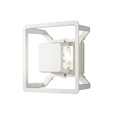 Konstsmide Pescara Up Down Lámpara de pared LED de alta potencia, 3 W, lente de acrílico transparente, aluminio/IP54/luz exterior, color blanco Konstsmide Pescara Up Down Lámpara de pared LED de alta potencia, 3 W, lente de acrílico transparente, aluminio/IP54/luz exterior, color blanco