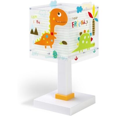 Dalber Lámpara Infantil De Mesa o Mesita Dinos Dinosaurios, , G4-4W LED Bombilla incluida Dalber Lámpara Infantil De Mesa o Mesita Dinos Dinosaurios, , G4-4W LED Bombilla incluida