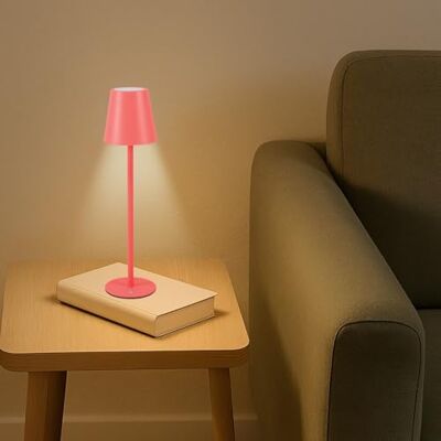BEPER Lámpara de mesa recargable, luz LED inalámbrica, intensidad regulable, lámpara de mesita de noche, conexión USB incluida: portátil para escritorio, mesita de noche o exterior. BEPER Lámpara de mesa recargable, luz LED inalámbrica, intensidad regulable, lámpara de mesita de noche, conexión USB incluida: portátil para escritorio, mesita de noche o exterior.