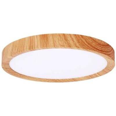WONDERLAMP - Gein - Madera - 3000-4000-6500K - Plafón de techo WONDERLAMP - Gein - Madera - 3000-4000-6500K - Plafón de techo