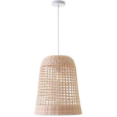 Lumisky Lámpara Colgante de Interior D38CM Beige, Ratán, Gris, Unique Lumisky Lámpara Colgante de Interior D38CM Beige, Ratán, Gris, Unique