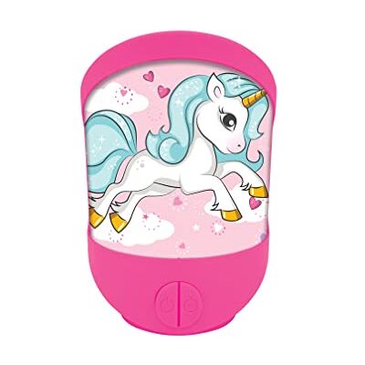 LEXIBOOK , Unicornio Luz Nocturna, Luz suave, funciona con pilas, luz nocturna para habitación infantil LEXIBOOK , Unicornio Luz Nocturna, Luz suave, funciona con pilas, luz nocturna para habitación infantil
