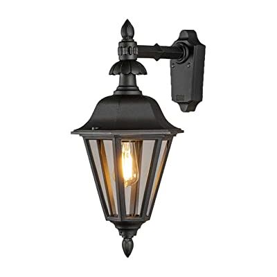 Konstsmide Farol de Pared, Color Negro Mate Konstsmide Farol de Pared, Color Negro Mate