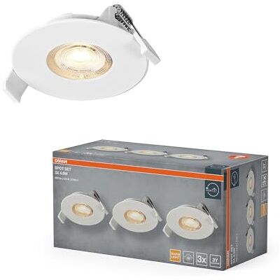 OSRAM Foco empotrable LED Spot Set 4,9 W 827 Blanco IP20 OSRAM Foco empotrable LED Spot Set 4,9 W 827 Blanco IP20