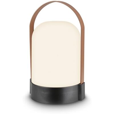 Briloner Lampara de mesa sin cable, regulable en niveles, ip44, cable usb-c, brillo regulable, LED recargable, lampara mesita noche, 14.5 x 13.5 x 24 cm, antracita coffee Briloner Lampara de mesa sin cable, regulable en niveles, ip44, cable usb-c, brillo regulable, LED recargable, lampara mesita noche, 14.5 x 13.5 x 24 cm, antracita coffee