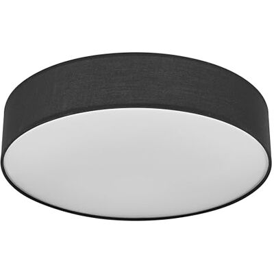 OSRAM Plafón ORBIS PARIS 400mm, negro, casquillo 2xE27, puede equiparse con lámpara smart, diseño moderno, apto para interior, redondo, IP20 OSRAM Plafón ORBIS PARIS 400mm, negro, casquillo 2xE27, puede equiparse con lámpara smart, diseño moderno, apto para interior, redondo, IP20