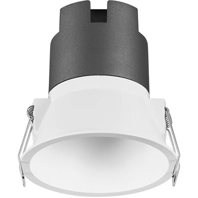 OSRAM Downlight empotrable SPOT TWIST, blanco, 10W, 800lm, 840 WT, 93mm de diámetro, temperatura de color blanco frío, hasta un 90% de ahorro energético respecto a los downlights halógenos, fácil OSRAM Downlight empotrable SPOT TWIST, blanco, 10W, 800lm, 840 WT, 93mm de diámetro, temperatura de color blanco frío, hasta un 90% de ahorro energético respecto a los downlights halógenos, fácil