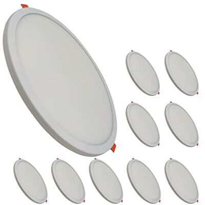 LED ATOMANT 10x Panel LED Empotrable Corte 50-180mm 20W Color Luz Fria Color Blanco Frio 6500K, 1800 Lumenes, Driver incluido LED ATOMANT 10x Panel LED Empotrable Corte 50-180mm 20W Color Luz Fria Color Blanco Frio 6500K, 1800 Lumenes, Driver incluido