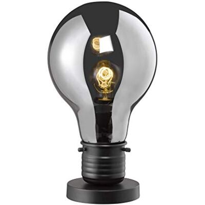 Fischer & Honsel Fischer&Honsel Louis Lámpara de Mesa, 40 W, Negro Fischer & Honsel Fischer&Honsel Louis Lámpara de Mesa, 40 W, Negro