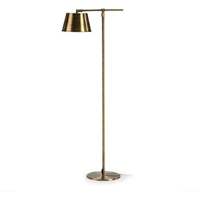 AlexandreHouse LAMPARA DE PIE 42X23X149 METAL DORADO AlexandreHouse LAMPARA DE PIE 42X23X149 METAL DORADO