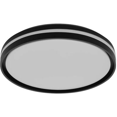 OSRAM ORBIS Noemi luz de techo LED 480mm, 36W, 3000K blanco cálido, Click-DIM, Negro, Metal con anillo de plástico OSRAM ORBIS Noemi luz de techo LED 480mm, 36W, 3000K blanco cálido, Click-DIM, Negro, Metal con anillo de plástico