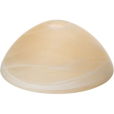 Orion Pantalla de lámpara de cristal de alabastro beige, Ø 300 mm, 30 cm, vidrio de alabastro para casquillo E27, agujero de 40 mm, vidrio champán esmerilado Orion Pantalla de lámpara de cristal de alabastro beige, Ø 300 mm, 30 cm, vidrio de alabastro para casquillo E27, agujero de 40 mm, vidrio champán esmerilado