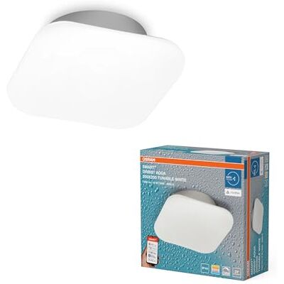 OSRAM SMART+ Matter Orbis Wall Aqua luz de pared LED 200x200mm Blanca, 12W, 900lm, 3000-6500K TW, IP44 Baño OSRAM SMART+ Matter Orbis Wall Aqua luz de pared LED 200x200mm Blanca, 12W, 900lm, 3000-6500K TW, IP44 Baño