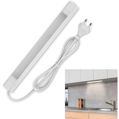REV Z300 Lámpara led para armario (30 cm, 20.000 h, 4 W, 340 lm, 3000 K), color blanco REV Z300 Lámpara led para armario (30 cm, 20.000 h, 4 W, 340 lm, 3000 K), color blanco
