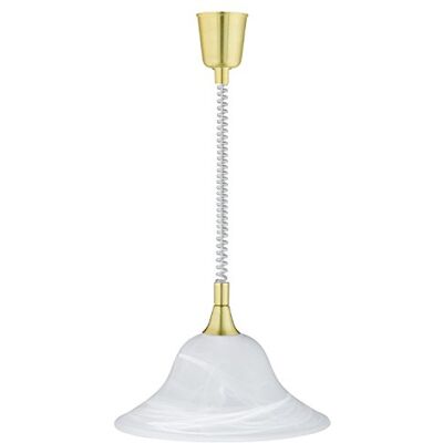 TRIO Viola Lámpara colgante, 60W, IP20, 625 lumens, E27, color bronce pulido TRIO Viola Lámpara colgante, 60W, IP20, 625 lumens, E27, color bronce pulido