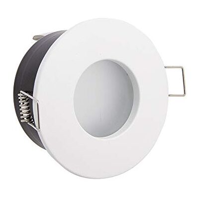 Xanlite Foco LED empotrable (GU10, 50 W, 4000 K, redondo, blanco IP65-) Xanlite Foco LED empotrable (GU10, 50 W, 4000 K, redondo, blanco IP65-)