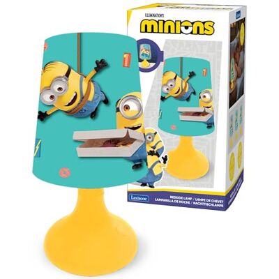 LEXIBOOK , Los Minions Lámpara Quitamiedos, Lámpara de mesita inalámbrica, luz nocturna, azul/amarillo LEXIBOOK , Los Minions Lámpara Quitamiedos, Lámpara de mesita inalámbrica, luz nocturna, azul/amarillo