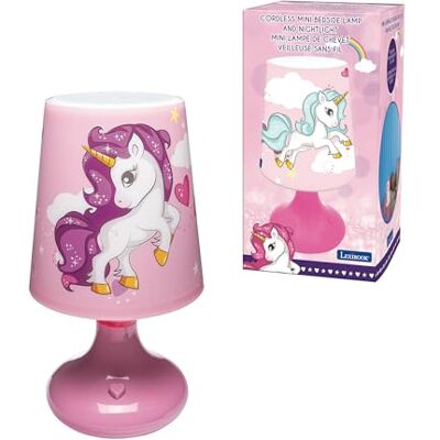 LEXIBOOK , Unicornio Lámpara Quitamiedos, Lámpara de mesita inalámbrica, luz nocturna LEXIBOOK , Unicornio Lámpara Quitamiedos, Lámpara de mesita inalámbrica, luz nocturna