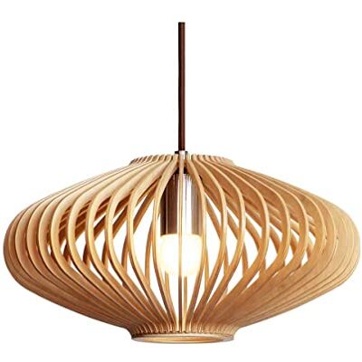 Lumisky Lámpara colgante (36 cm, madera con montura eléctrica, E27, diámetro de 36 cm) Lumisky Lámpara colgante (36 cm, madera con montura eléctrica, E27, diámetro de 36 cm)