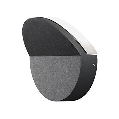 Konstsmide Modern Matera High Power Lámpara de Pared LED, Color Gris, Antracita Konstsmide Modern Matera High Power Lámpara de Pared LED, Color Gris, Antracita