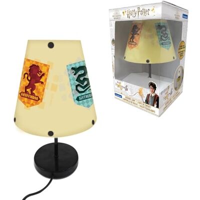 LEXIBOOK , Harry Potter Lámpara de Mesita, Lámpara decorativa, pantalla incluida, luz suave para el dormitorio LEXIBOOK , Harry Potter Lámpara de Mesita, Lámpara decorativa, pantalla incluida, luz suave para el dormitorio