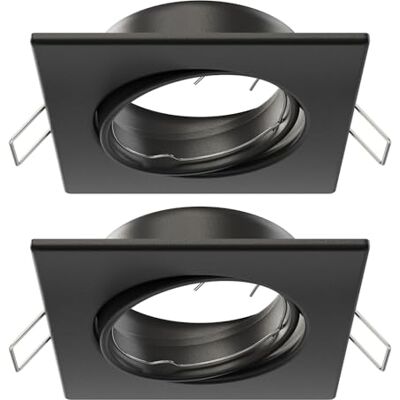ledscom.de 2x marco empotrable en techo RIR, angular, orientable, negro mate ledscom.de 2x marco empotrable en techo RIR, angular, orientable, negro mate