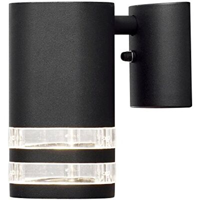 Konstsmide Gu10 Modena Aplique de Pared (35 W), Color Negro Konstsmide Gu10 Modena Aplique de Pared (35 W), Color Negro
