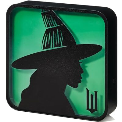 Numskull Oficial Wicked Lámpara de Escritorio y Luz de Pared de Acrílico Elphaba la Bruja para Dormitorio, Oficina, Hogar, Estudio, Trabajo Merchandising Oficial de Wicked Numskull Oficial Wicked Lámpara de Escritorio y Luz de Pared de Acrílico Elphaba la Bruja para Dormitorio, Oficina, Hogar, Estudio, Trabajo Merchandising Oficial de Wicked