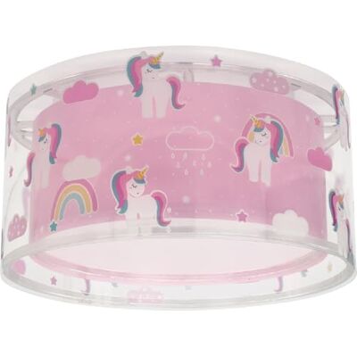 Dalber Lámpara Plafón Techo Infantil Unicorns Unicornios E27 Dalber Lámpara Plafón Techo Infantil Unicorns Unicornios E27