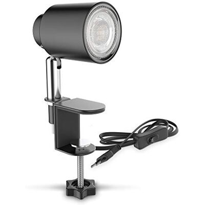 B.K.LICHT Lámpara de Pinza LED GU10 5W - Lámpara de Pinza B.K.LICHT Lámpara de Pinza LED GU10 5W - Lámpara de Pinza