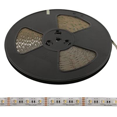 Blaupunkt Tira de LED 25m – Tira de Luz para Momentos Especiales – Multicolor + Blanco Cálido 3000K – 60 LED de/Medidor – Ideal como Iluminación de Salón, Cocina, Habitación, Pasillo Blaupunkt Tira de LED 25m – Tira de Luz para Momentos Especiales – Multicolor + Blanco Cálido 3000K – 60 LED de/Medidor – Ideal como Iluminación de Salón, Cocina, Habitación, Pasillo