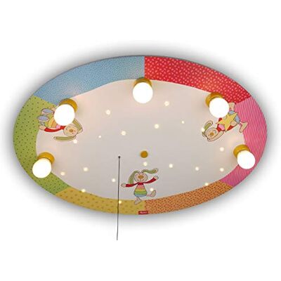 Niermann Standby , madera, multicolor, 71 x 53 x 7 cm, E14 40watts 230volts Niermann Standby , madera, multicolor, 71 x 53 x 7 cm, E14 40watts 230volts