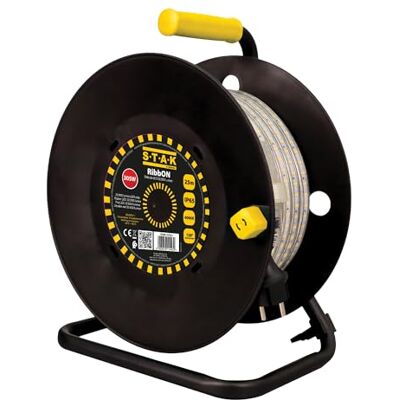 VELAMP Tira LED 25m, IP65, 32.000 lúmenes, Luz natural 4000K VELAMP Tira LED 25m, IP65, 32.000 lúmenes, Luz natural 4000K