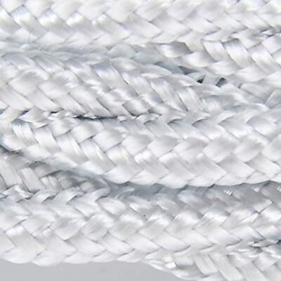 CHACON Cable Textil Seda Trenzado 3 m Plata CHACON Cable Textil Seda Trenzado 3 m Plata