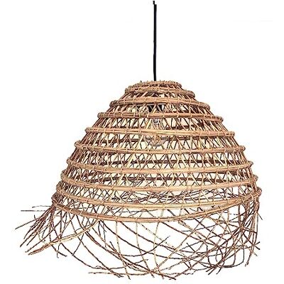 Lumisky Abat día de Fibra de Palma Natural Bohemia para Montura eléctrica E27 70 cm de diámetro, Gris, Talla única Lumisky Abat día de Fibra de Palma Natural Bohemia para Montura eléctrica E27 70 cm de diámetro, Gris, Talla única