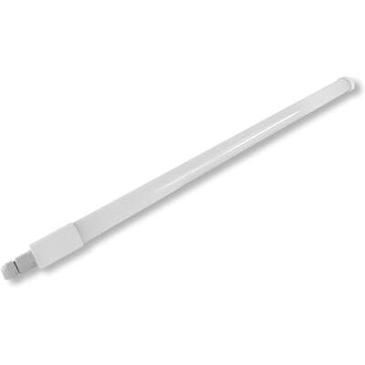 REV Lámpara para habitaciones húmedas LED Slim Pro 116 cm, IP65, 18 W, 1800 lm, ideal como pared o plafón taller, bodega, blanco REV Lámpara para habitaciones húmedas LED Slim Pro 116 cm, IP65, 18 W, 1800 lm, ideal como pared o plafón taller, bodega, blanco
