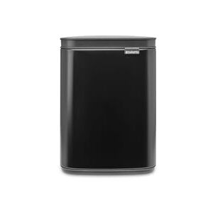 Brabantia Cubo de basura Bo 4 L Pequeño y elegante cubo de basura Tapa de apertura fácil y cierre suave Higiénico, ahorra espacio Montaje en la pared Para baño o dormitorio Negro Mate Brabantia Cubo de basura Bo 4 L Pequeño y elegante cubo de basura Tapa de apertura fácil y cierre suave Higiénico, ahorra espacio Montaje en la pared Para baño o dormitorio Negro Mate