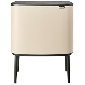 Brabantia Bo Touch Bin 23+11L Papelera Grande para la Cocina Apertura de Tacto Suave Papelera Doble con Cubos Interiores Extraíbles Bolsas de Basura Incluidas Soft Beige 54 x 31 x 68 cm Brabantia Bo Touch Bin 23+11L Papelera Grande para la Cocina Apertura de Tacto Suave Papelera Doble con Cubos Interiores Extraíbles Bolsas de Basura Incluidas Soft Beige 54 x 31 x 68 cm