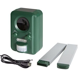 Windhager Distribuidor de Animales Guard Solar, ultrasonido contra Perros Gatos martas mapaches Animales Salvajes, Alimentado por energía Solar, hasta 60m², Verde, Windhager Distribuidor de Animales Guard Solar, ultrasonido contra Perros Gatos martas mapaches Animales Salvajes, Alimentado por energía Solar, hasta 60m², Verde,